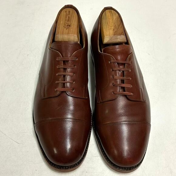 FULLY RESOLED Edward Green Coniston Cap Toe Derby Made in England UK 8.5 US 9.5 main image 6